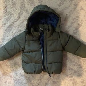 H & M puffy winter coat 12-18M